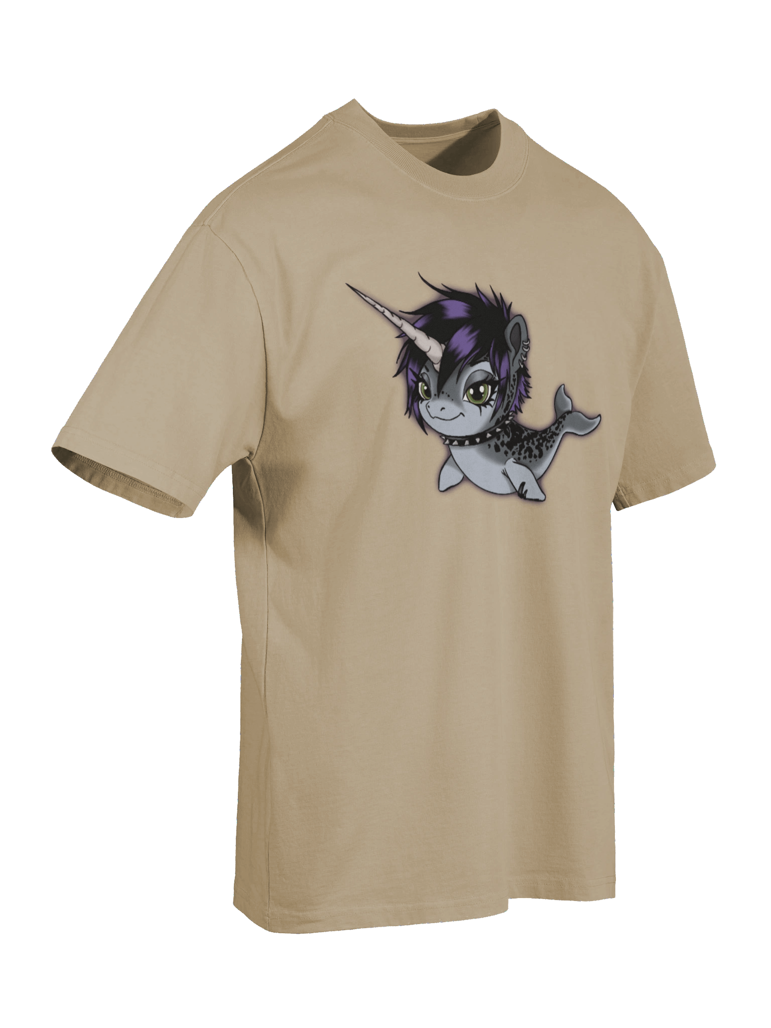 Emo Narwhal Oversized Tee product image (7)
