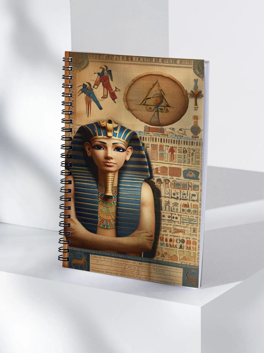 Egyptian Sarcophagus Spiral Notebook product image (4)