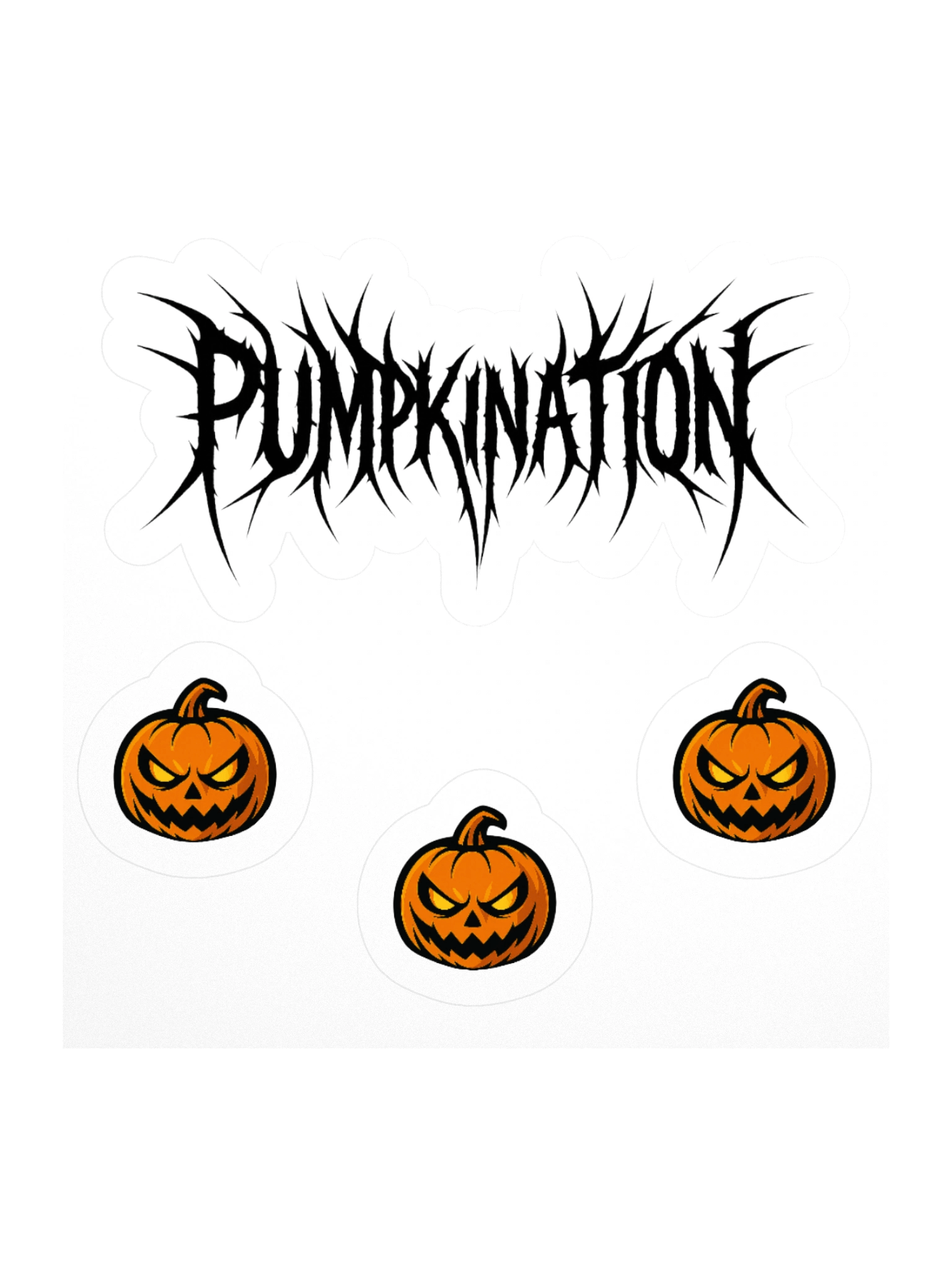 Pumpkination Sticker Set product image (2)