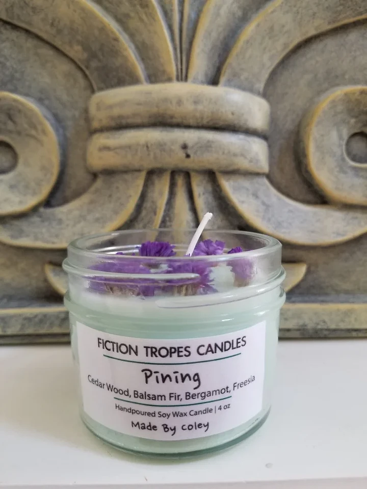 Mini Pining Candle (Fiction Tropes Candles) product image (1)