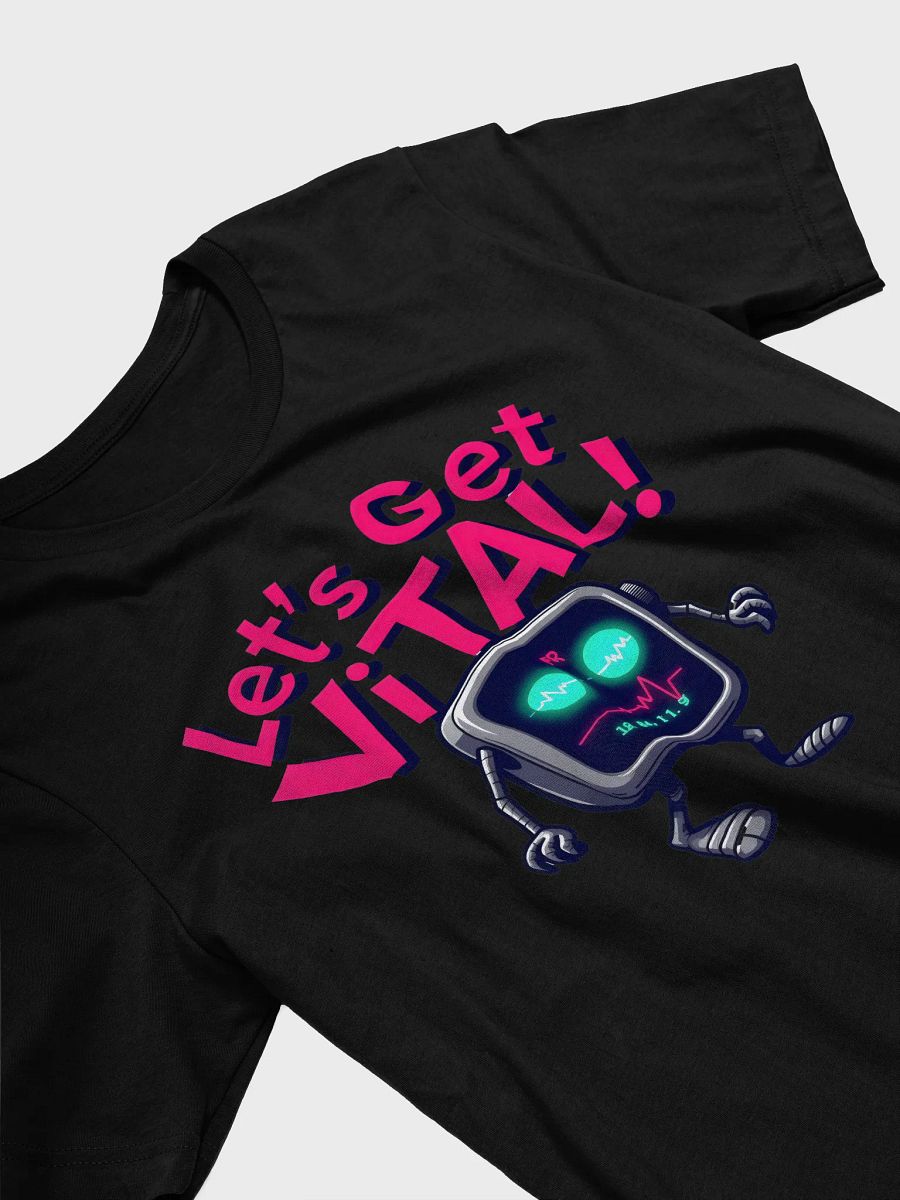 vitals checker, Vital Robot Heart T-Shirt product image (33)