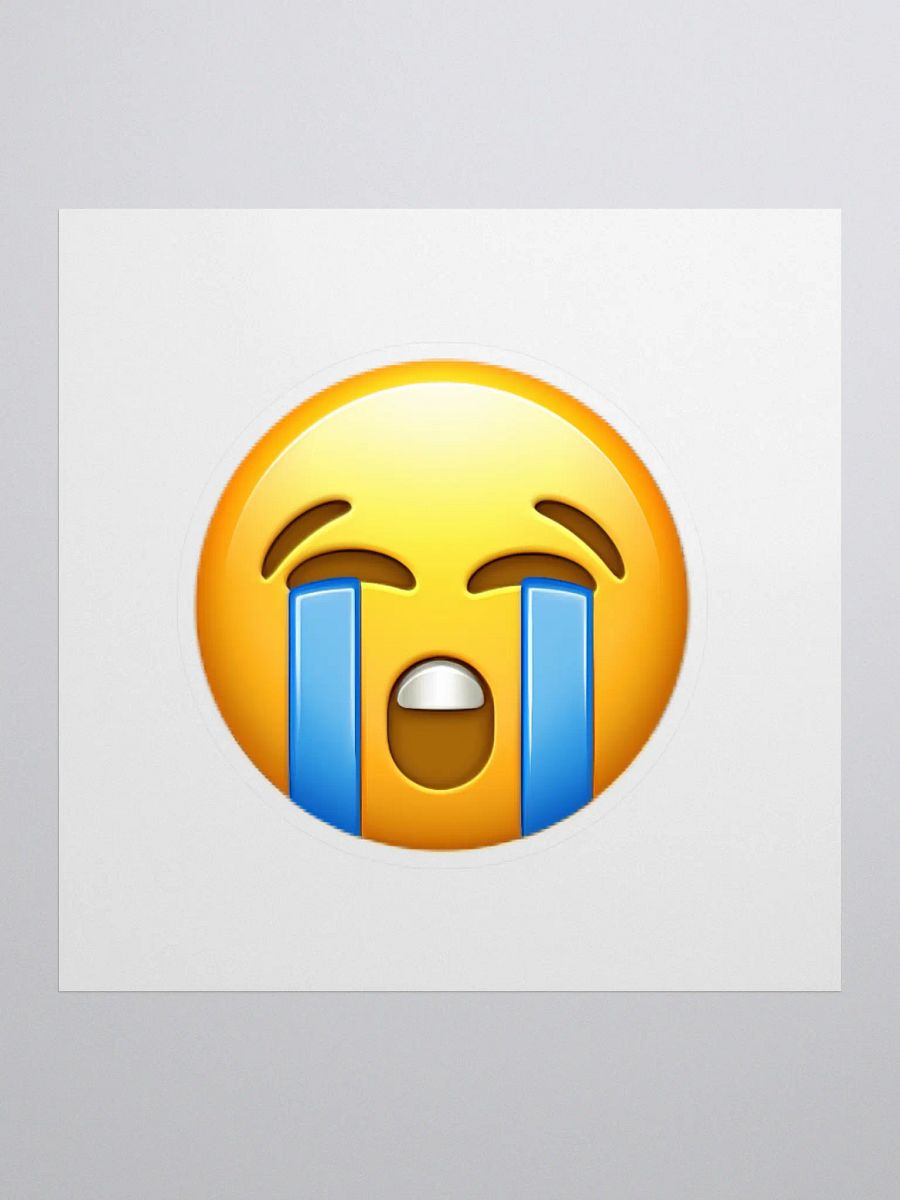 sob emoji sticker product image (1)