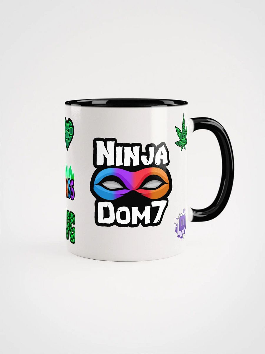 Ninja Ceramic Mug with Color Inside product image (1)