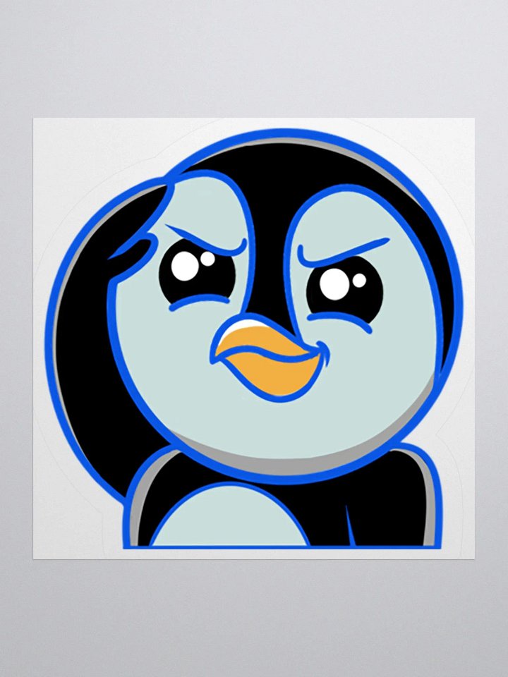 Saluting Penguin Vinyl Stickers product image (3)