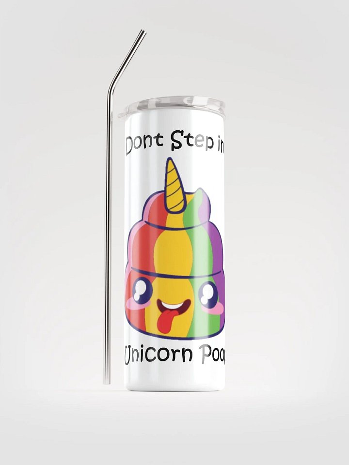 Unicorn poop tumbler product image (1)