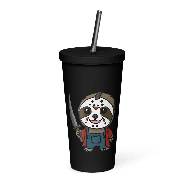 Insulated Tumbler with a Straw - Jason product image (1)