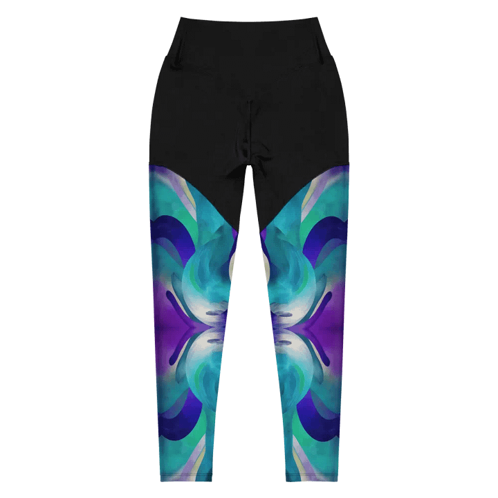 Ethereal Waves Sports Leggings product image (2)