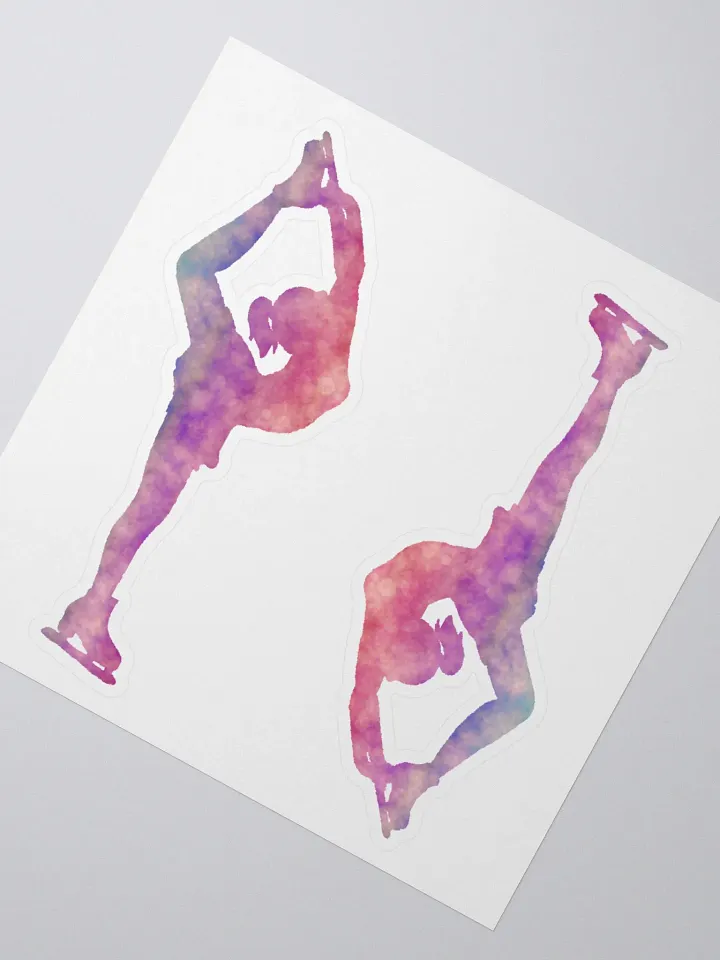 Figure Skater Sticker Set product image (2)