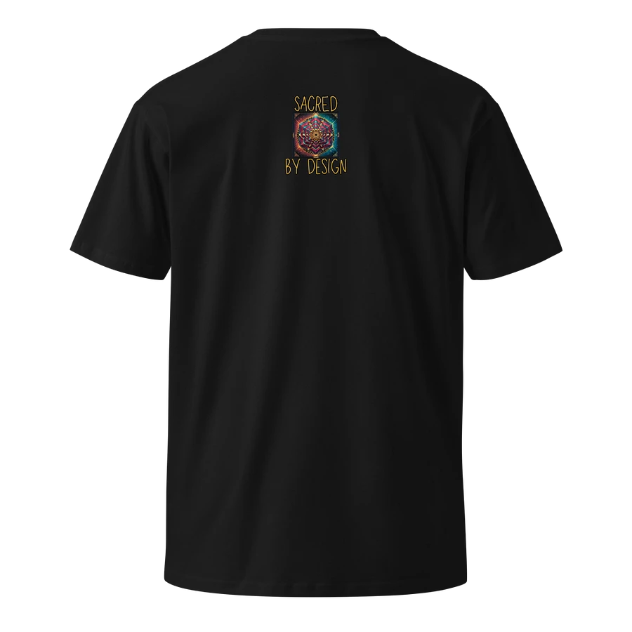 Sacred Geometry Optical Illusion T-Shirt - Unique Cube Art Design product image (2)