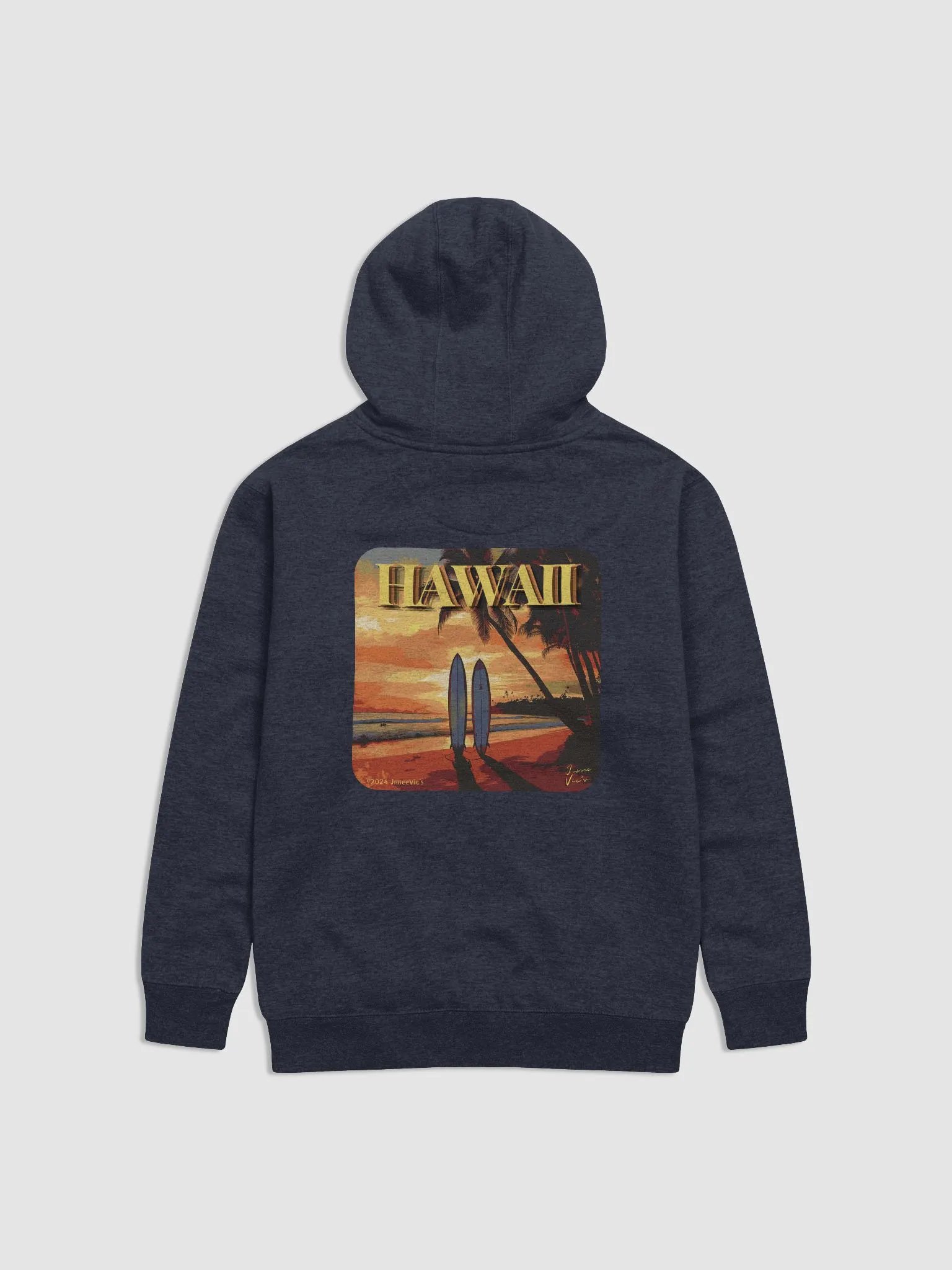 Jimmie Vic's Waikiki Sunset Boards Hoodie product image (3)