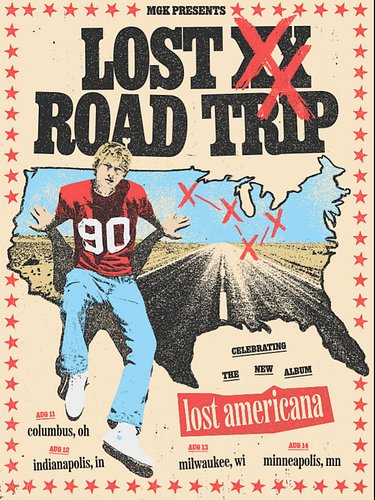 BREAKING: mgk playing surprise pop up shows in 4 cities, starting in Columbus OH today the 11th. You have to sign up on his w...