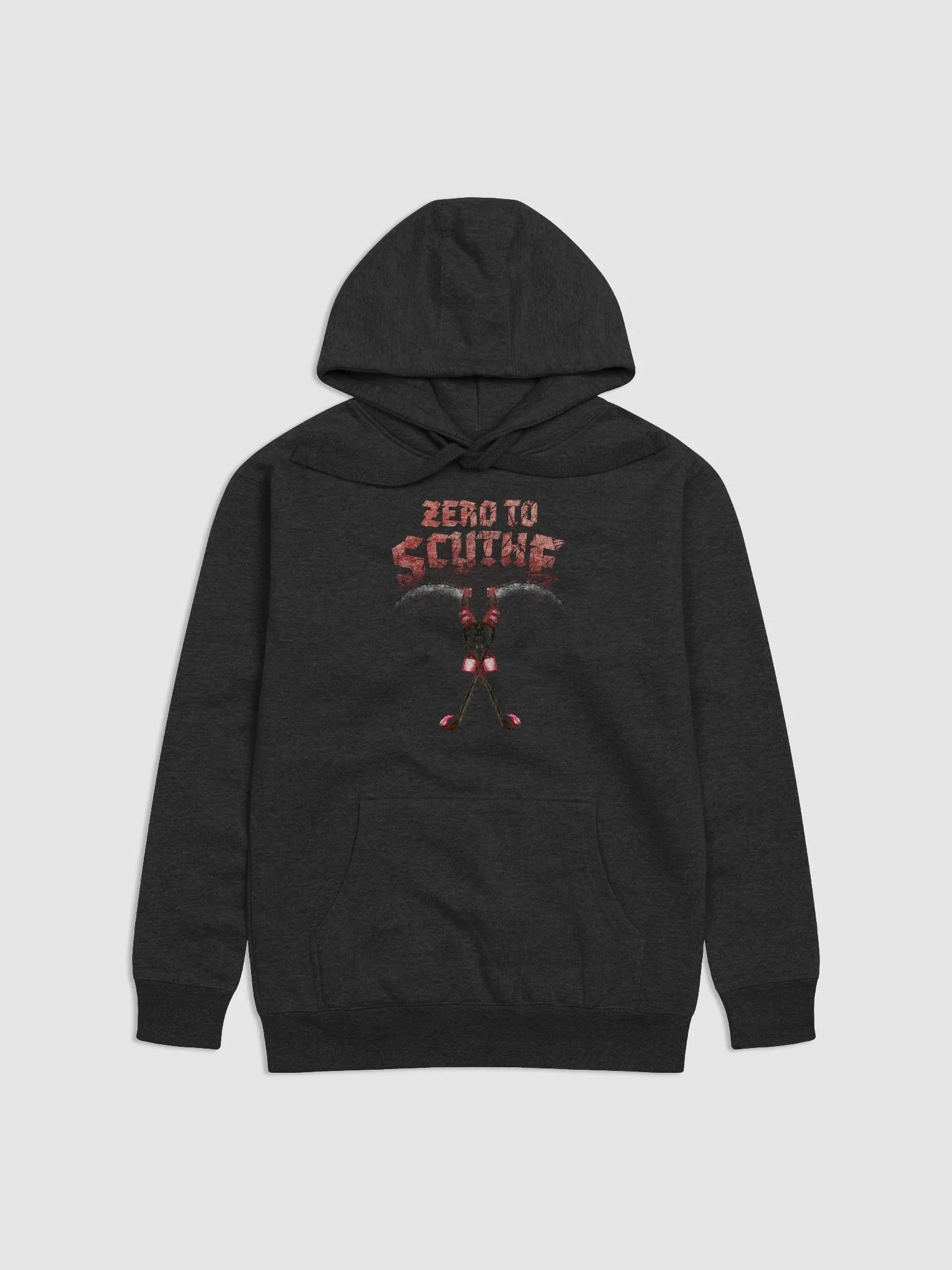 Zero To Scythe Hoodie Front Art product image (1)