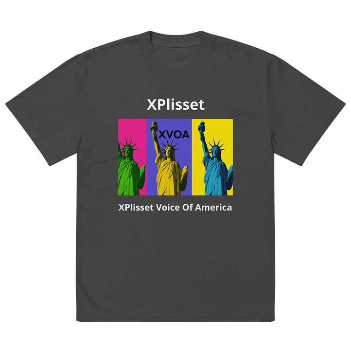 XVOA Pop Art Dark Gray T-Shirt product image (2)