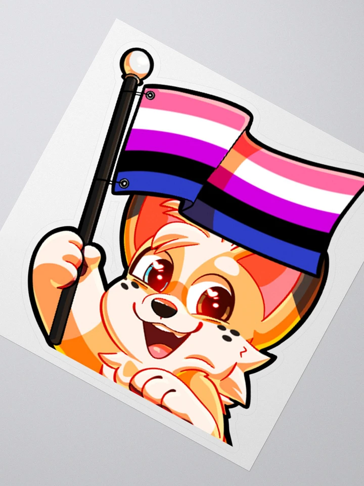 Genderfluid Pride Sticker product image (2)