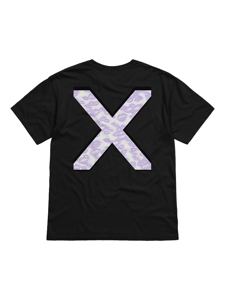 White X Lilac Lipstick Kisses | Shirt product image (26)