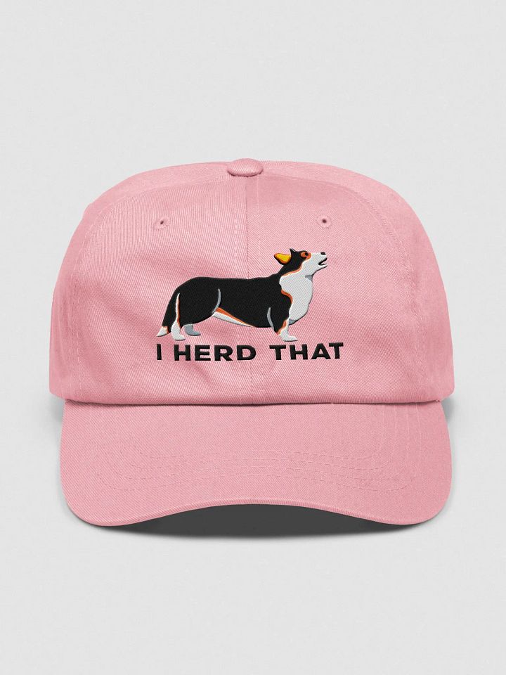 I Herd That Classic Dad Hat(Embroidered) of a Cardigan Welsh Corgi(Tricolor) product image (25)