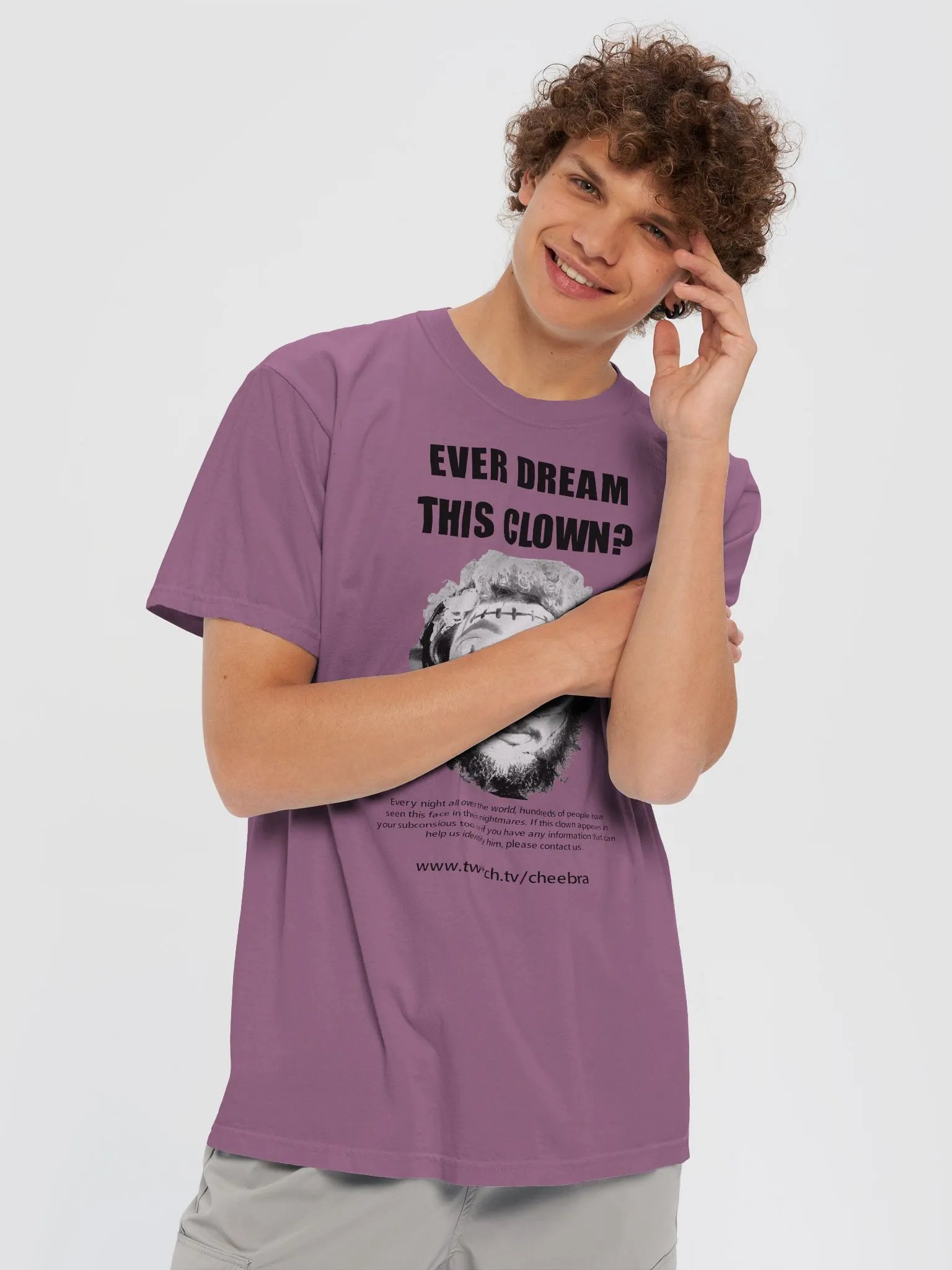 Cheebo the Clown Poster Shirt product image (49)