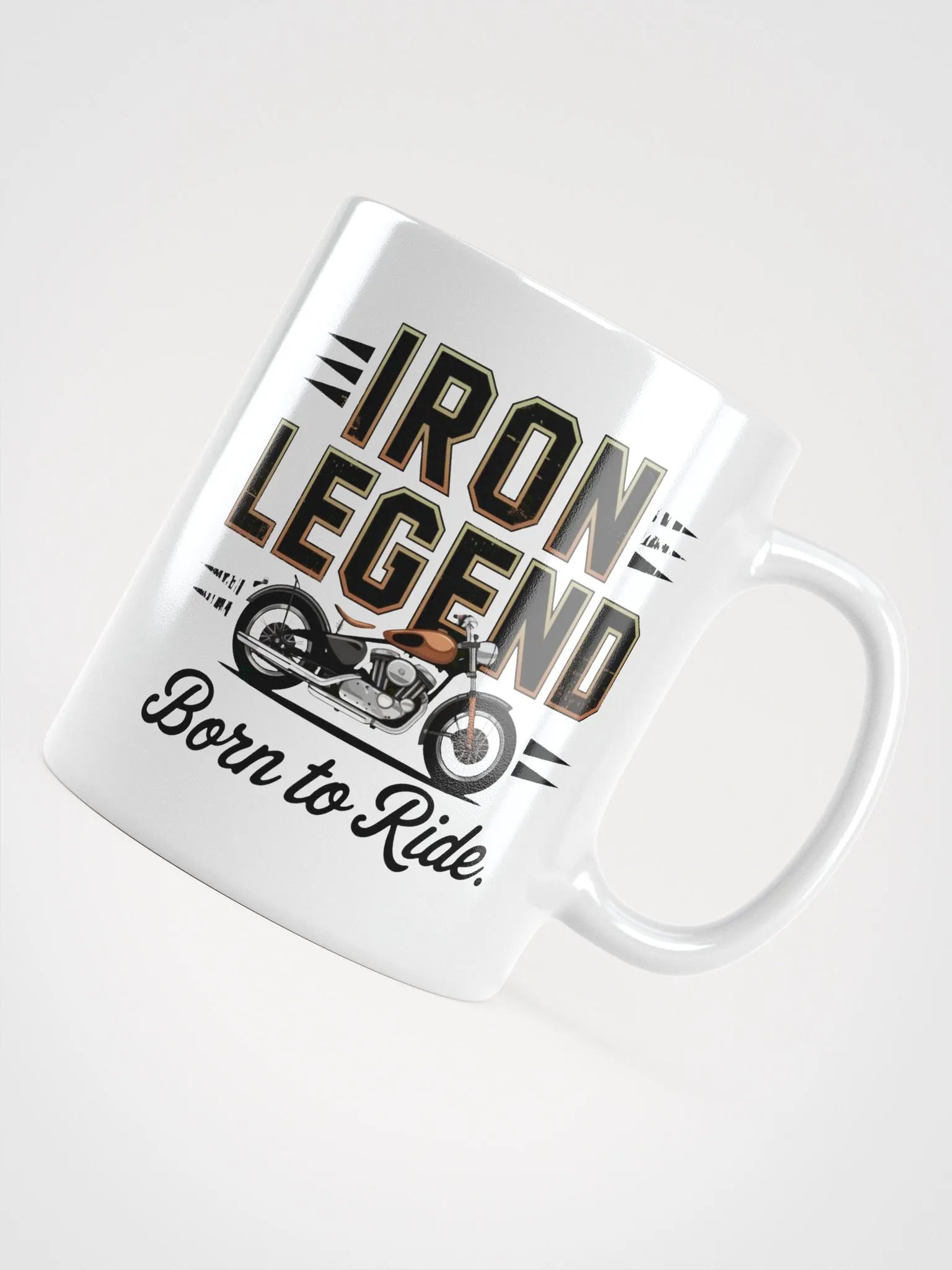 Iron Legend Born to Ride Coffee Mug, 11oz 15oz 20oz sizes product image (10)