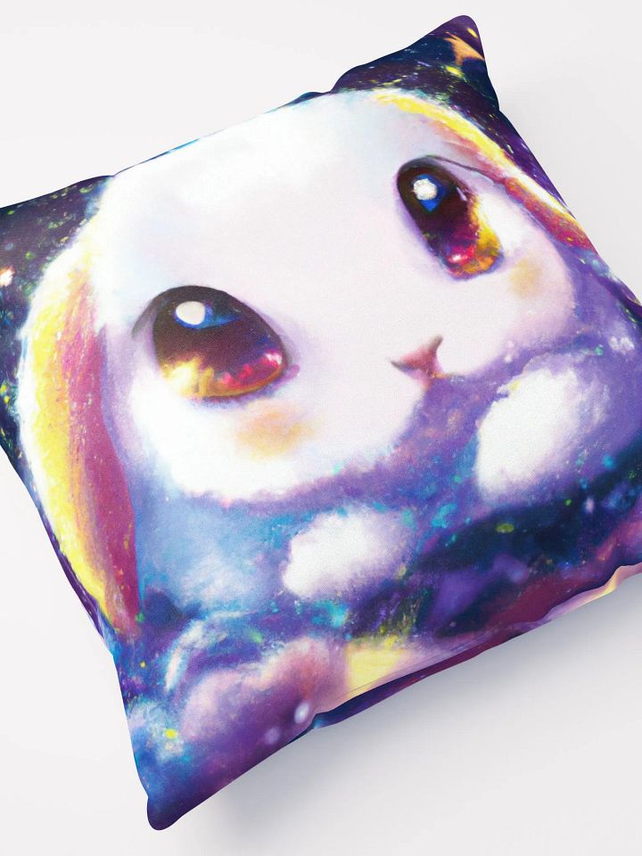 Cute Galactic Bunny Alpha Pillow product image (2)