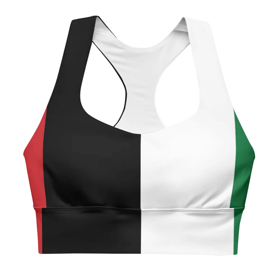 Palestine - Longline Sports Bra product image (1)