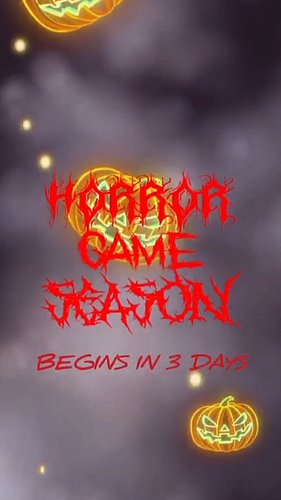 3 Days Until Horror Game Season 2025