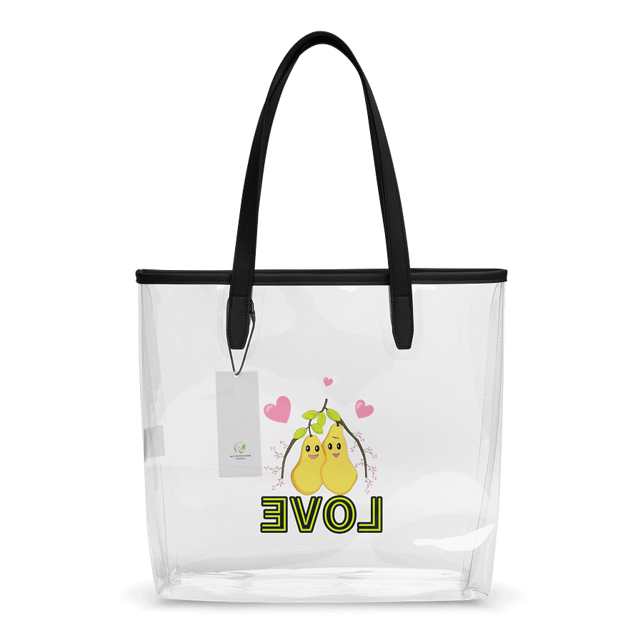 Love Pears Clear Tote Bag product image (2)
