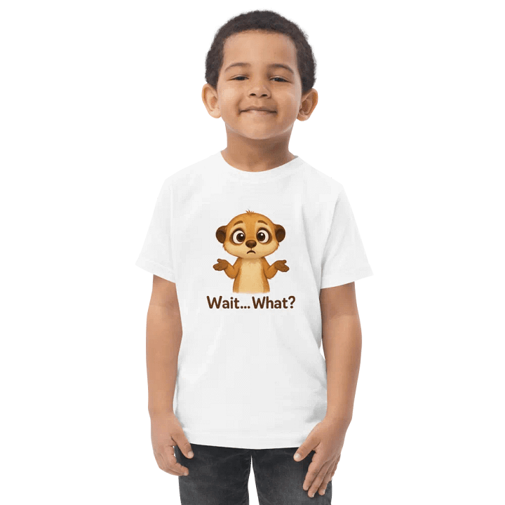 Confused Meerkat Toddler T-Shirt product image (1)