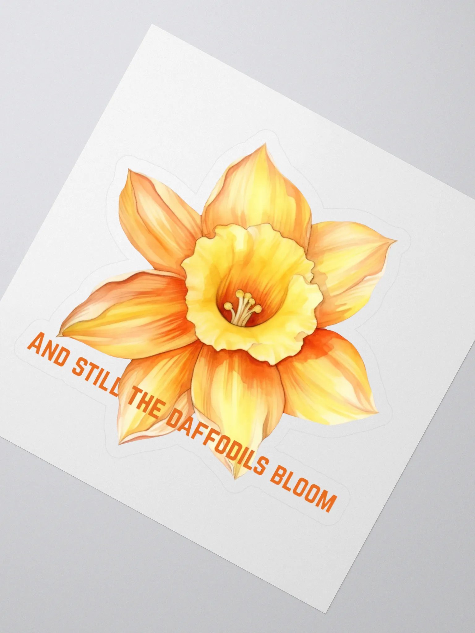 Daffodils Bloom Sticker product image (2)
