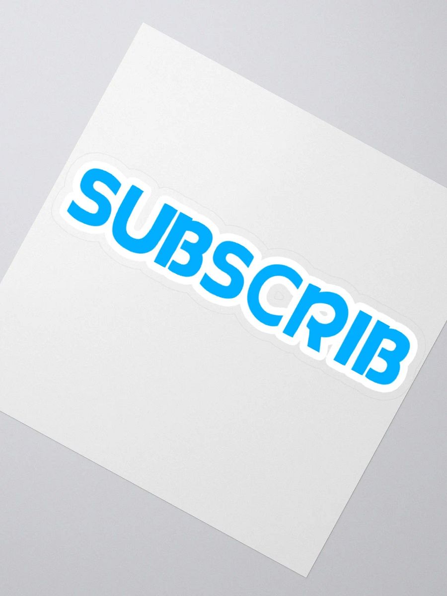 SUBSCRIB STICKER product image (7)