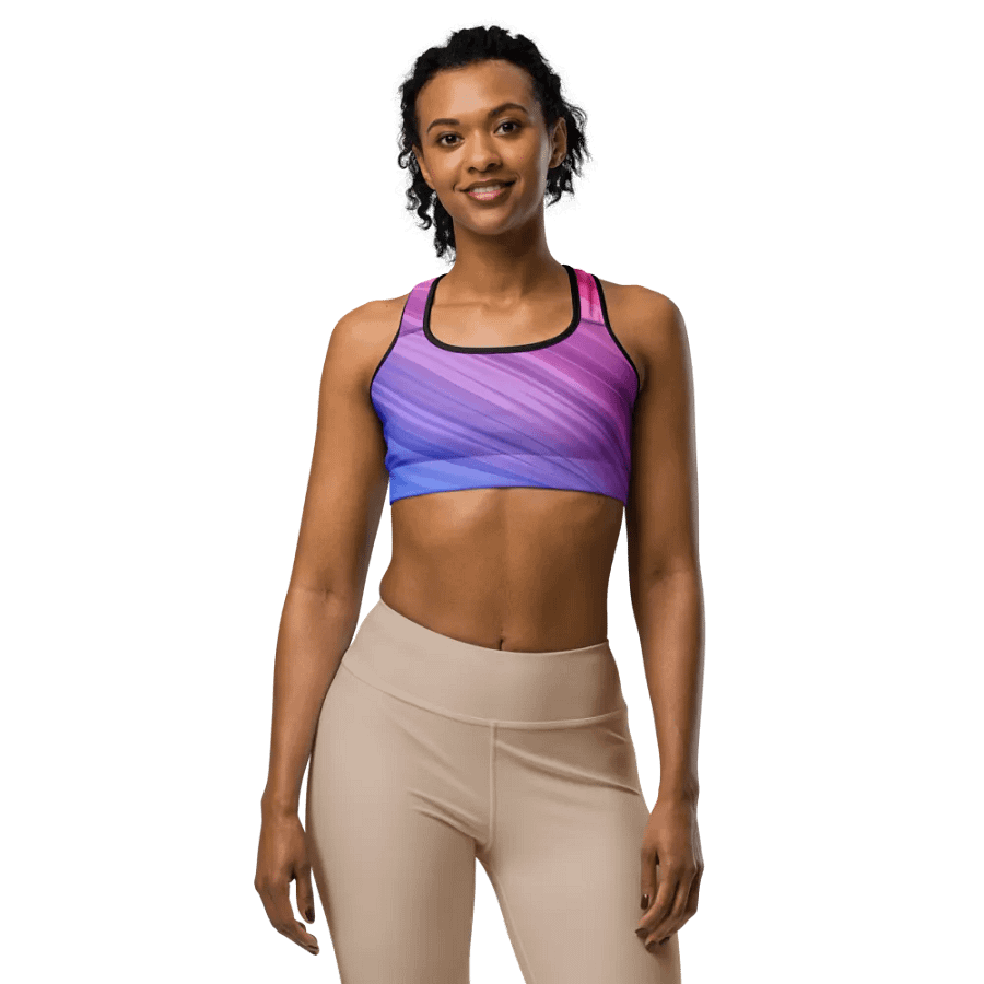 Radiant Waves Sports Bra product image (1)