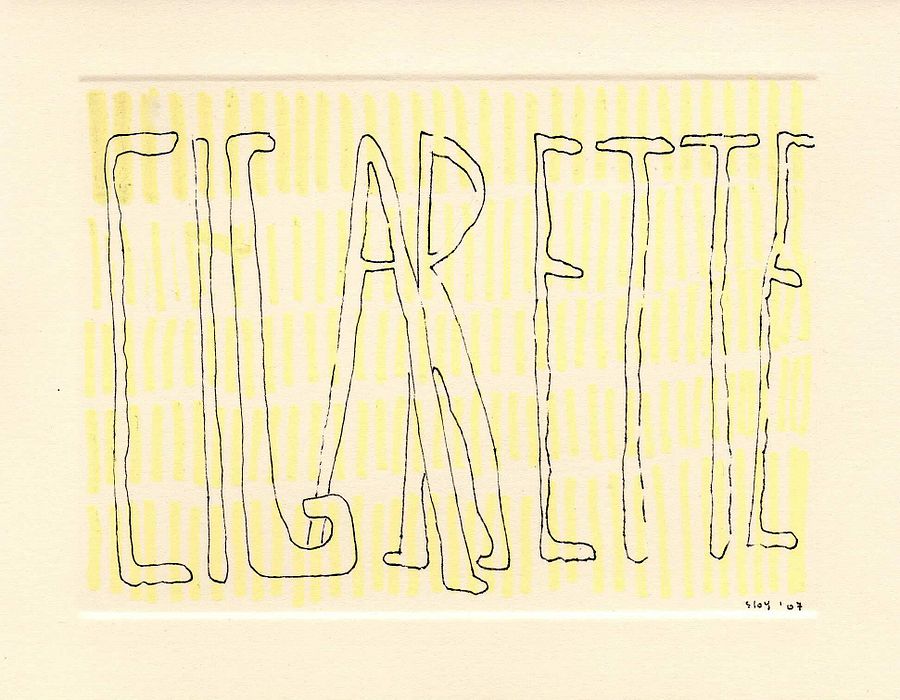 Cigarette panel card print product image (1)