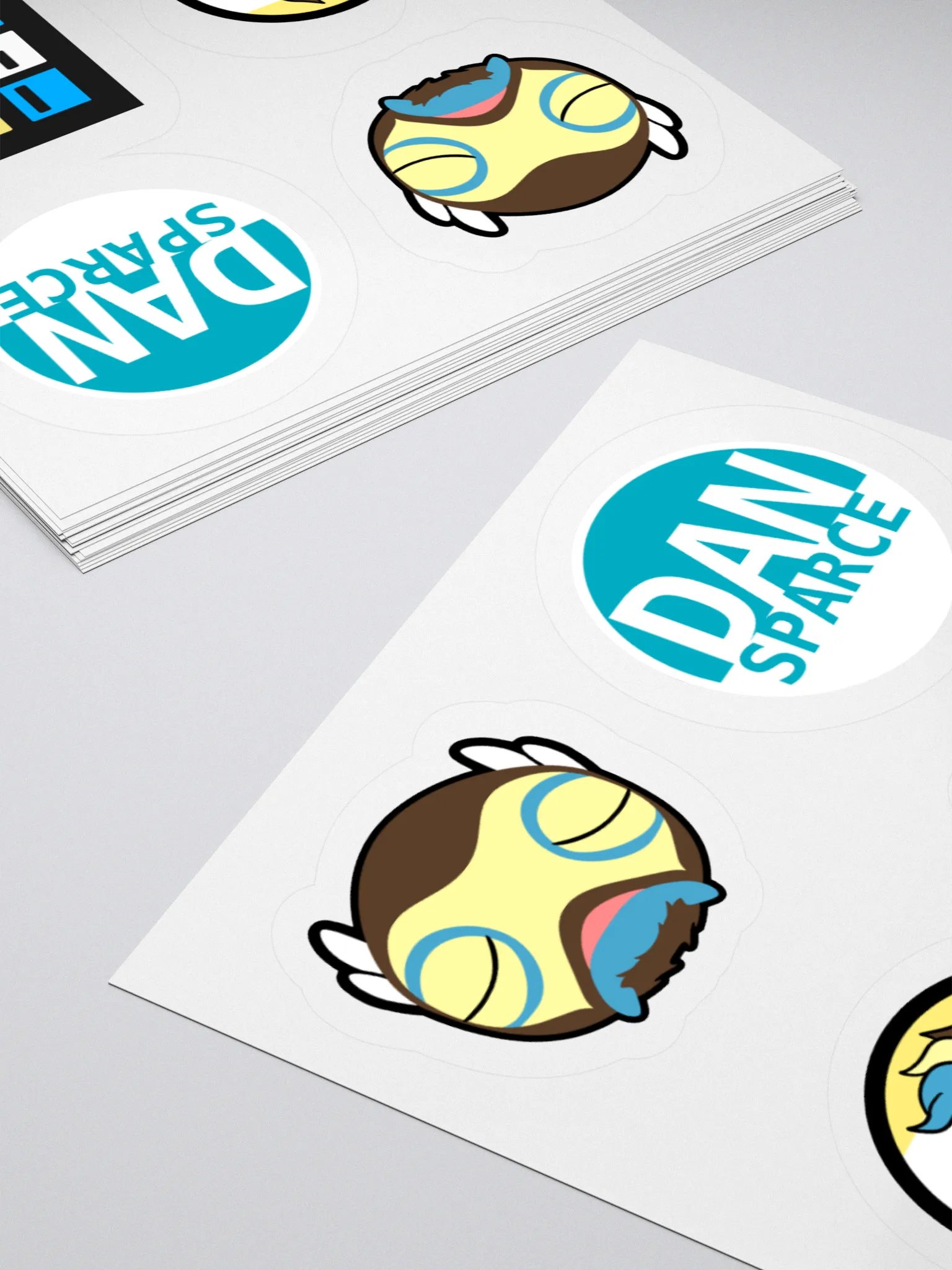 Dansparce Logo Sticker Sheet product image (10)
