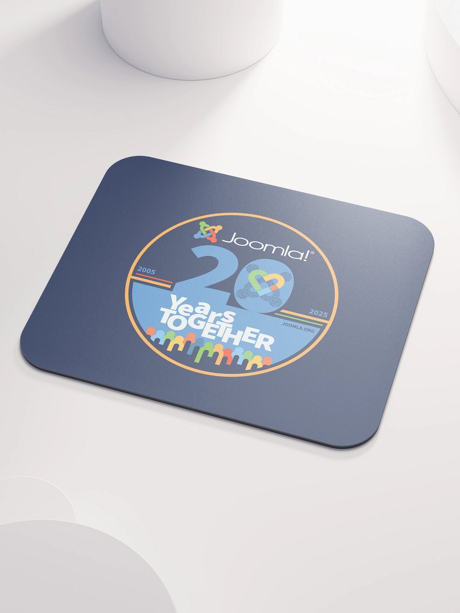 Joomla! 20th Anniversary Edition<br /> — Mouse Pad — product image (3)