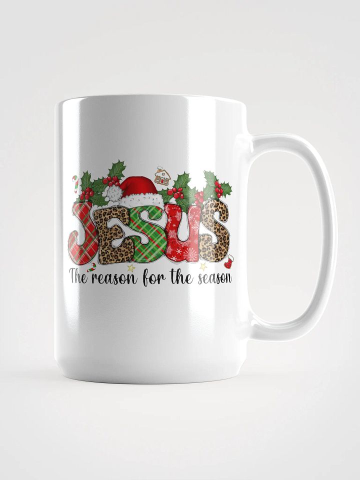 Festive Jesus Patterned Mug product image (1)