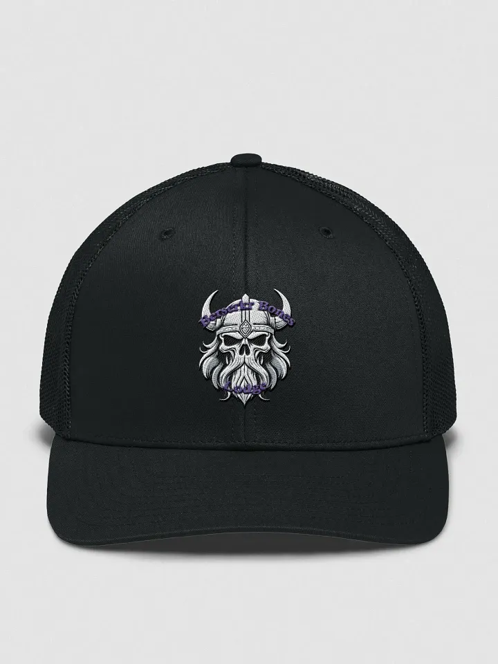 Embroidered Lodge Logo Richardson Trucker Hat product image (4)