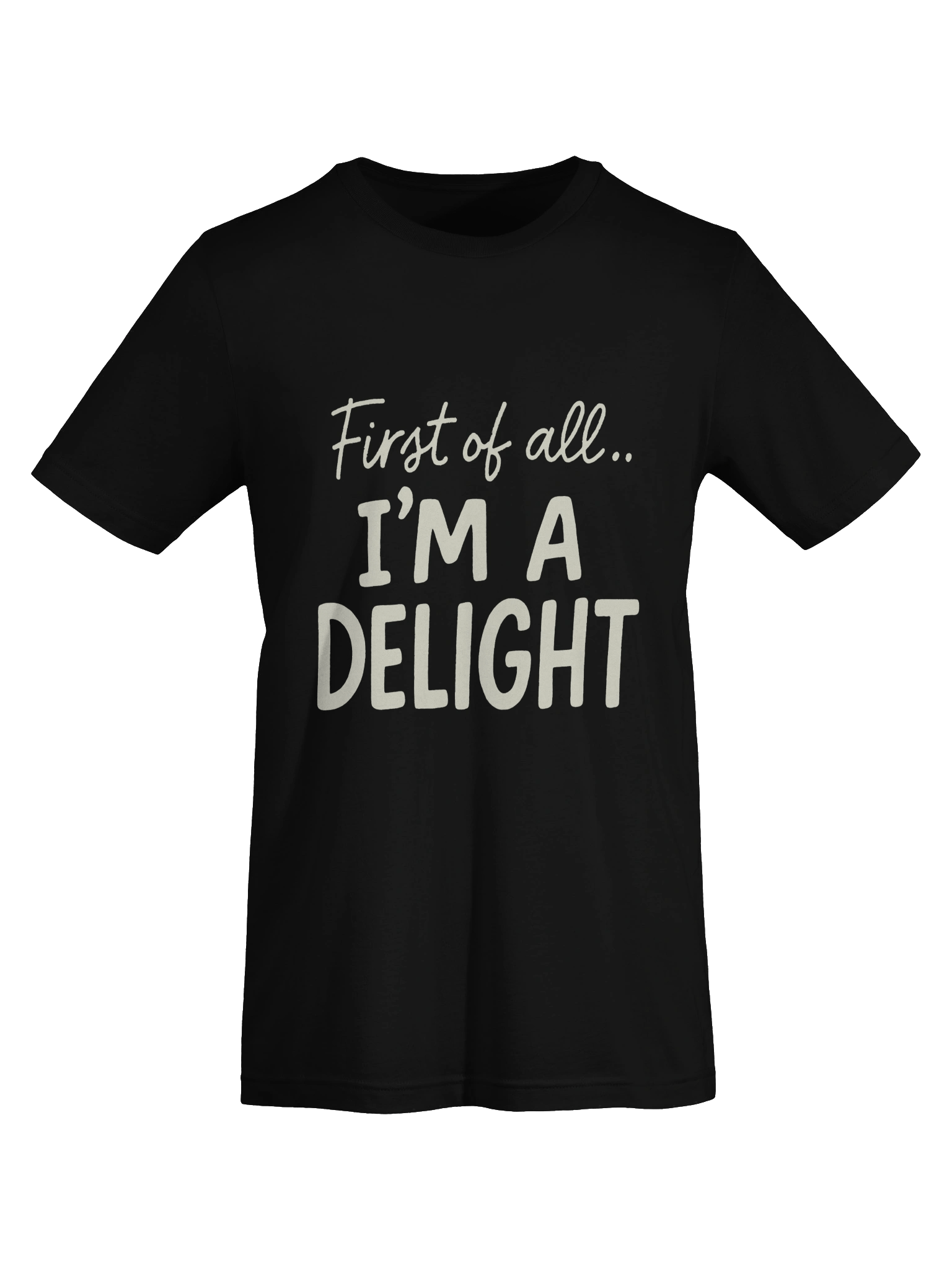 Delightful Statement Bella+Canvas T-Shirt product image (59)