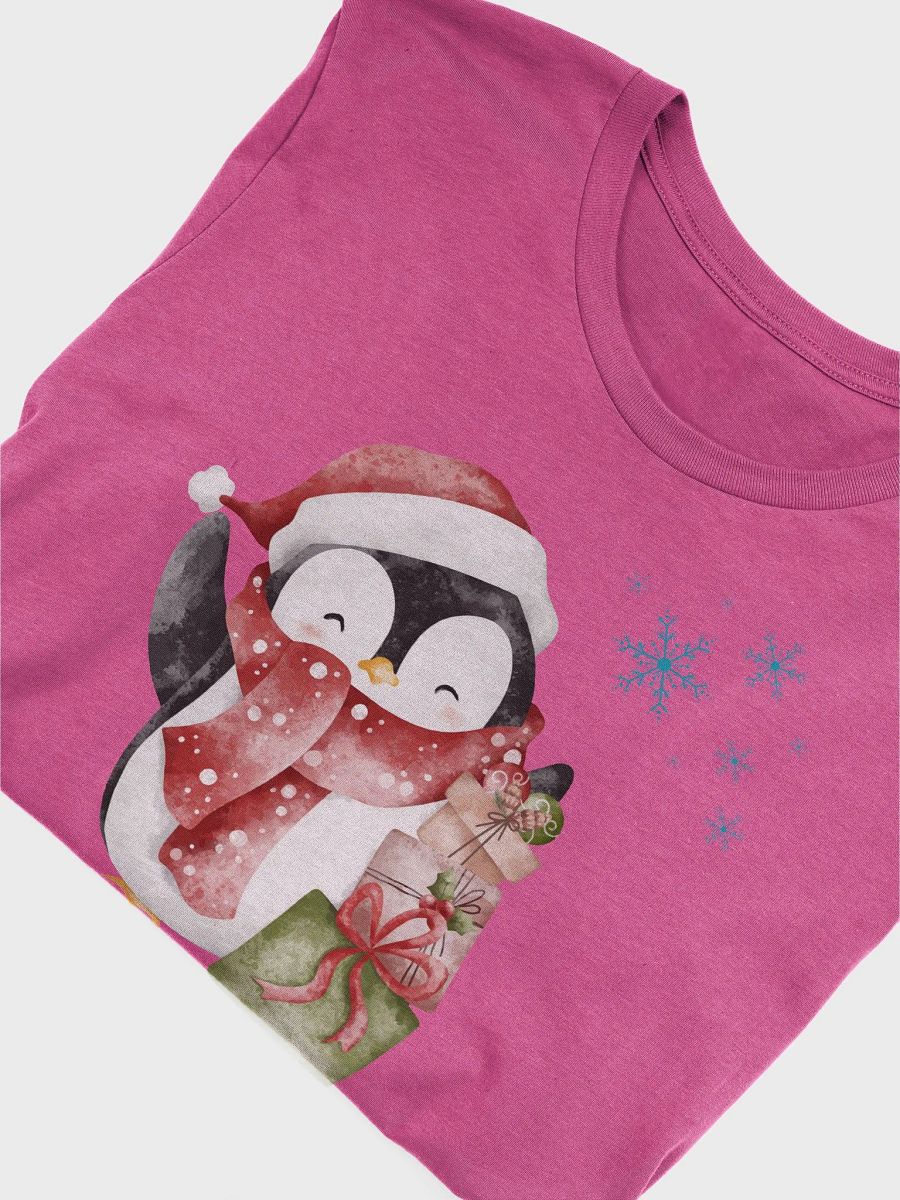 Festive Penguin Holiday T-Shirt product image (3)