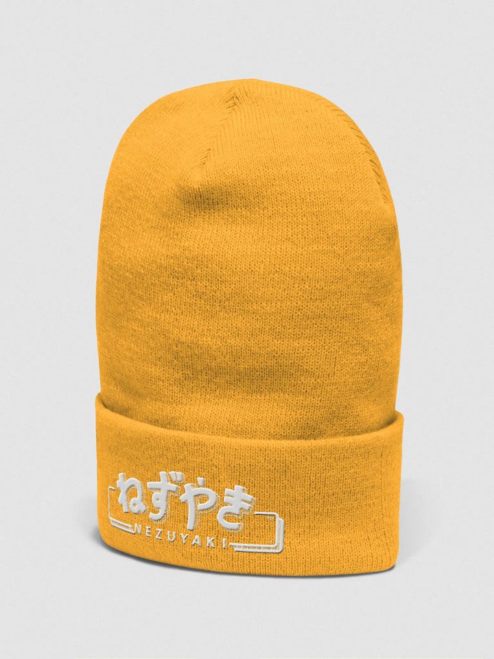 Hiragana! Nezuyaki Embroidered Cuffed Beanie product image (2)