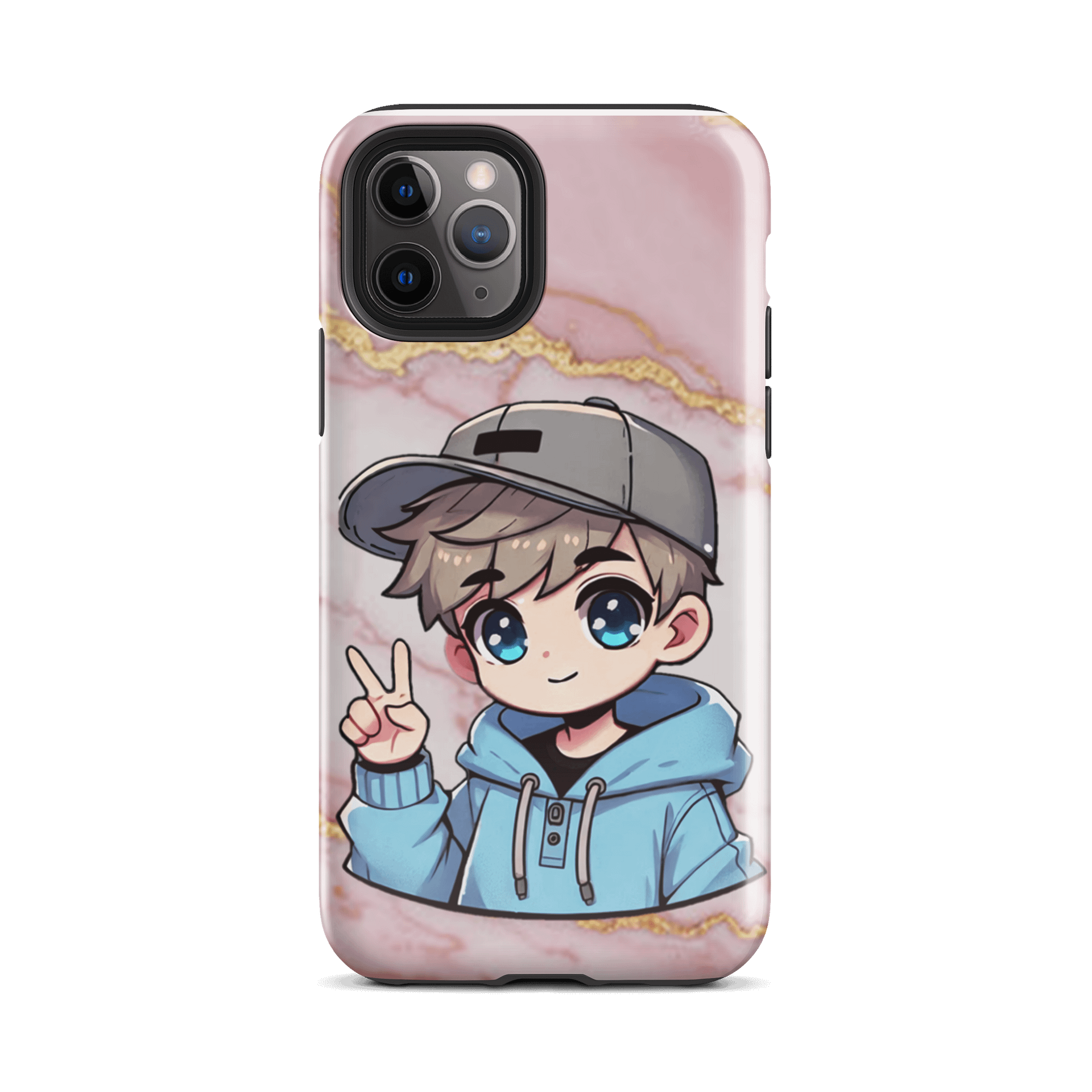 ChibiCrispy Pink iPhone Case product image (2)