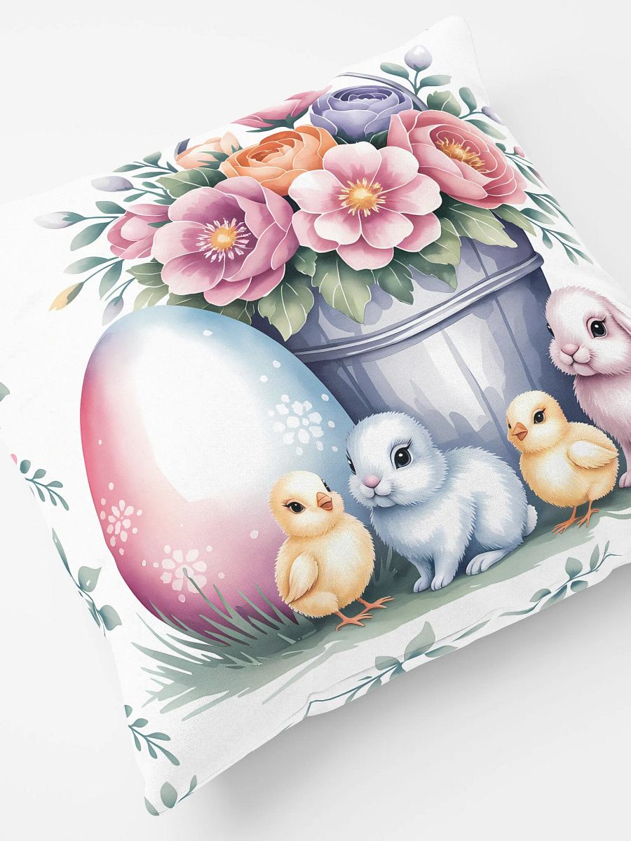 Easter Bunny Christian Faith All-Over Print Pillow product image (6)