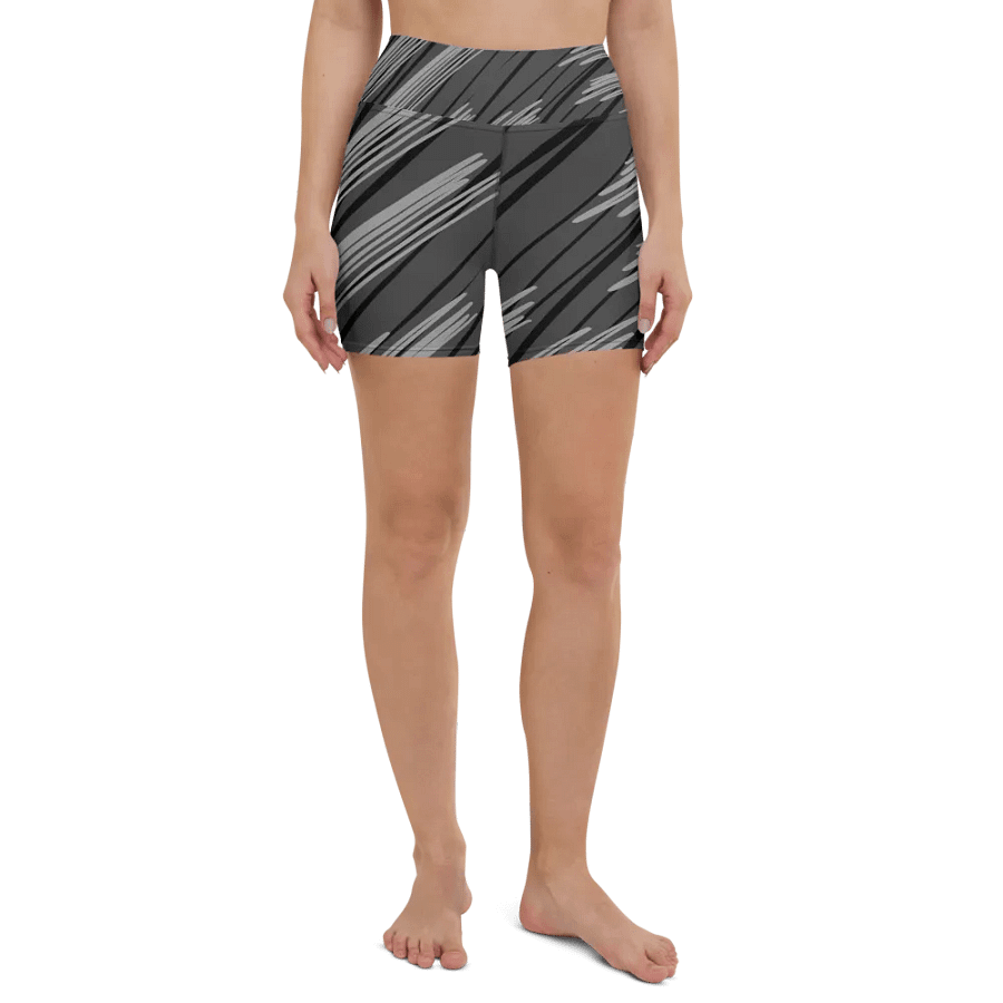 Dynamic Diagonal Yoga Shorts product image (3)