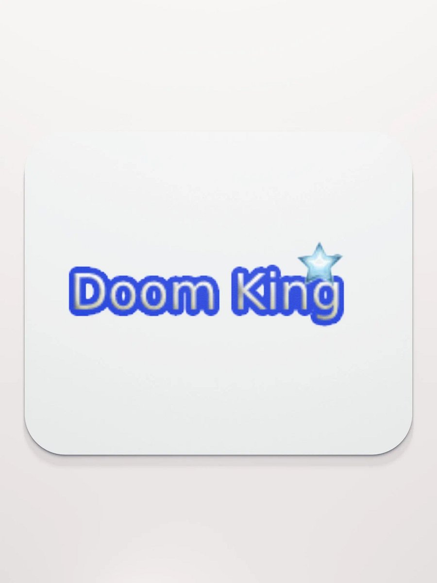 Doom white Gaming Mouse Pad product image (2)