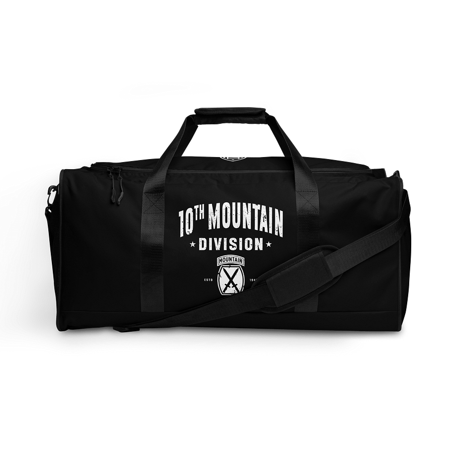 10th Mountain Division - Mountaineers 'Distressed' Duffle Bag product image (2)
