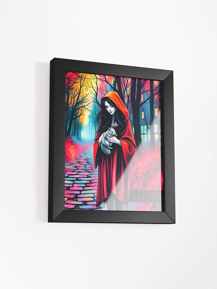 Short tailed little grey squirrel and his mama, Enchanted Woodland Fantasy Poster product image (10)