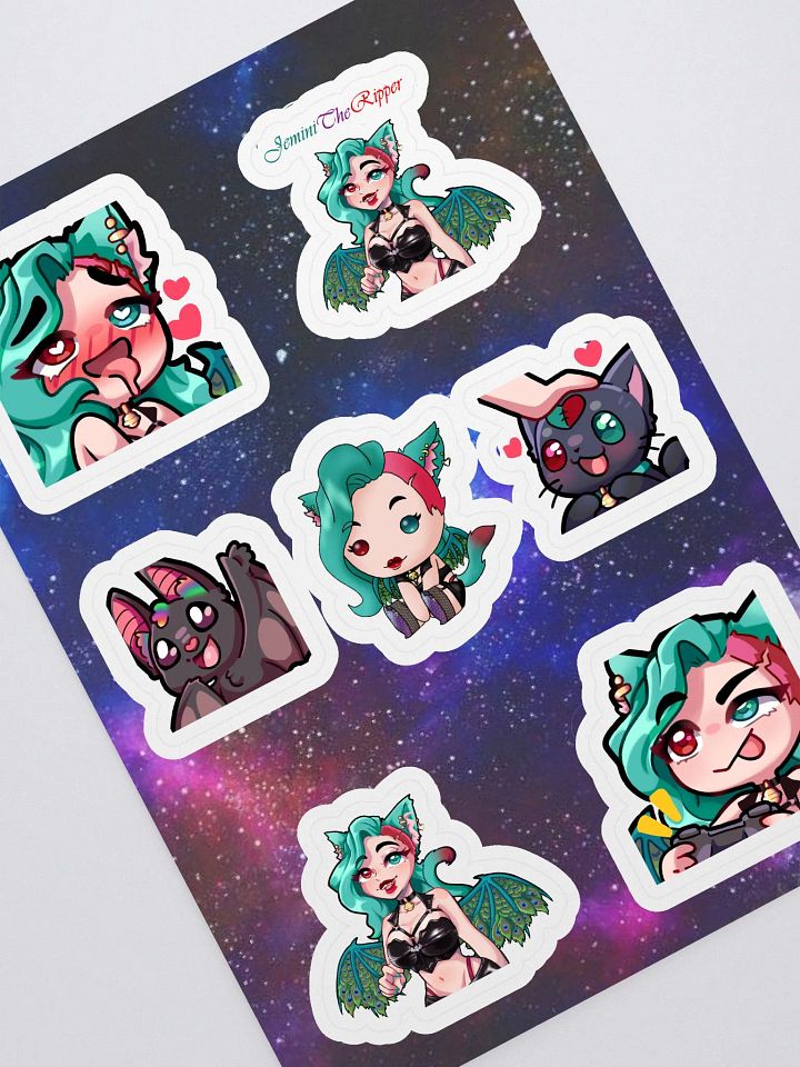 Jemini Sticker Sheet product image (1)