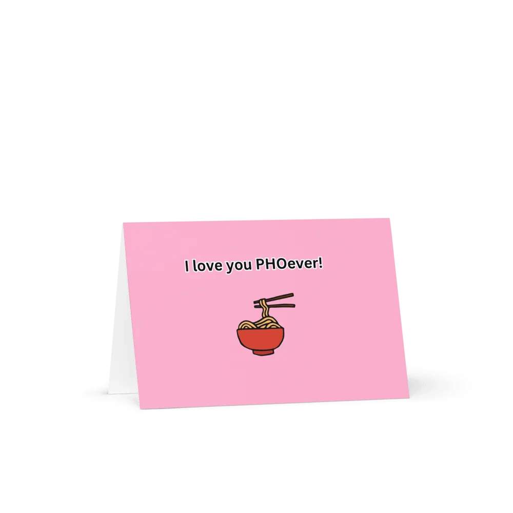 I love you PHOever! Card product image (1)