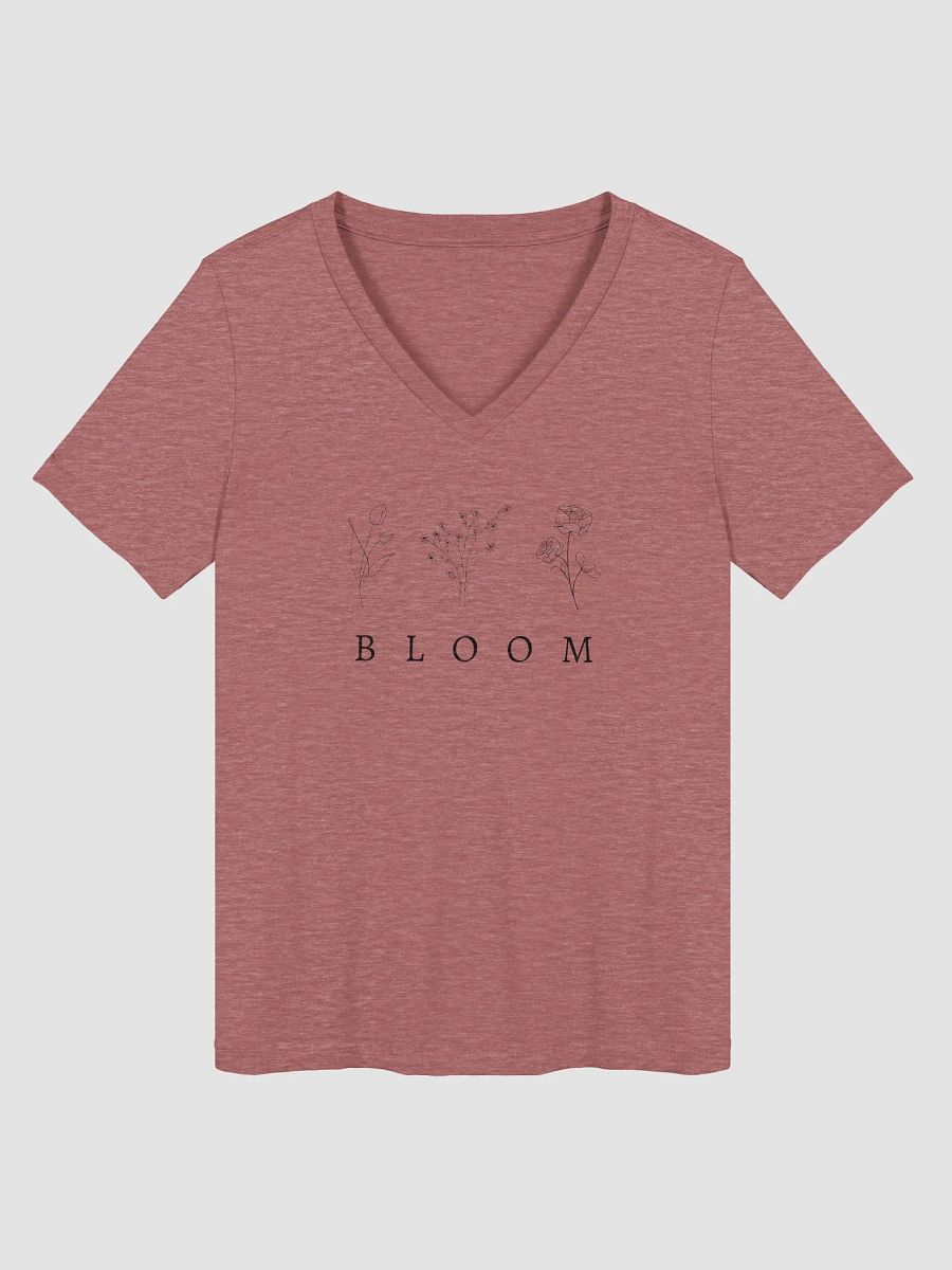 Bloom Elegance V-Neck Tee product image (2)