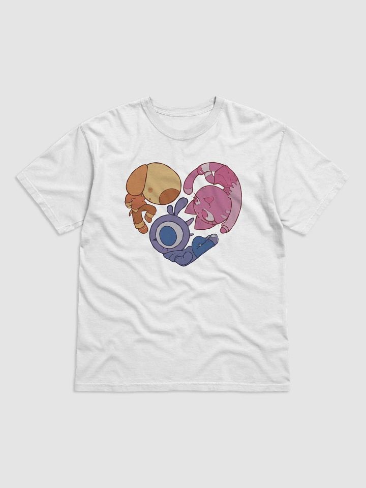 CatBirdDog Heart Tee product image (1)