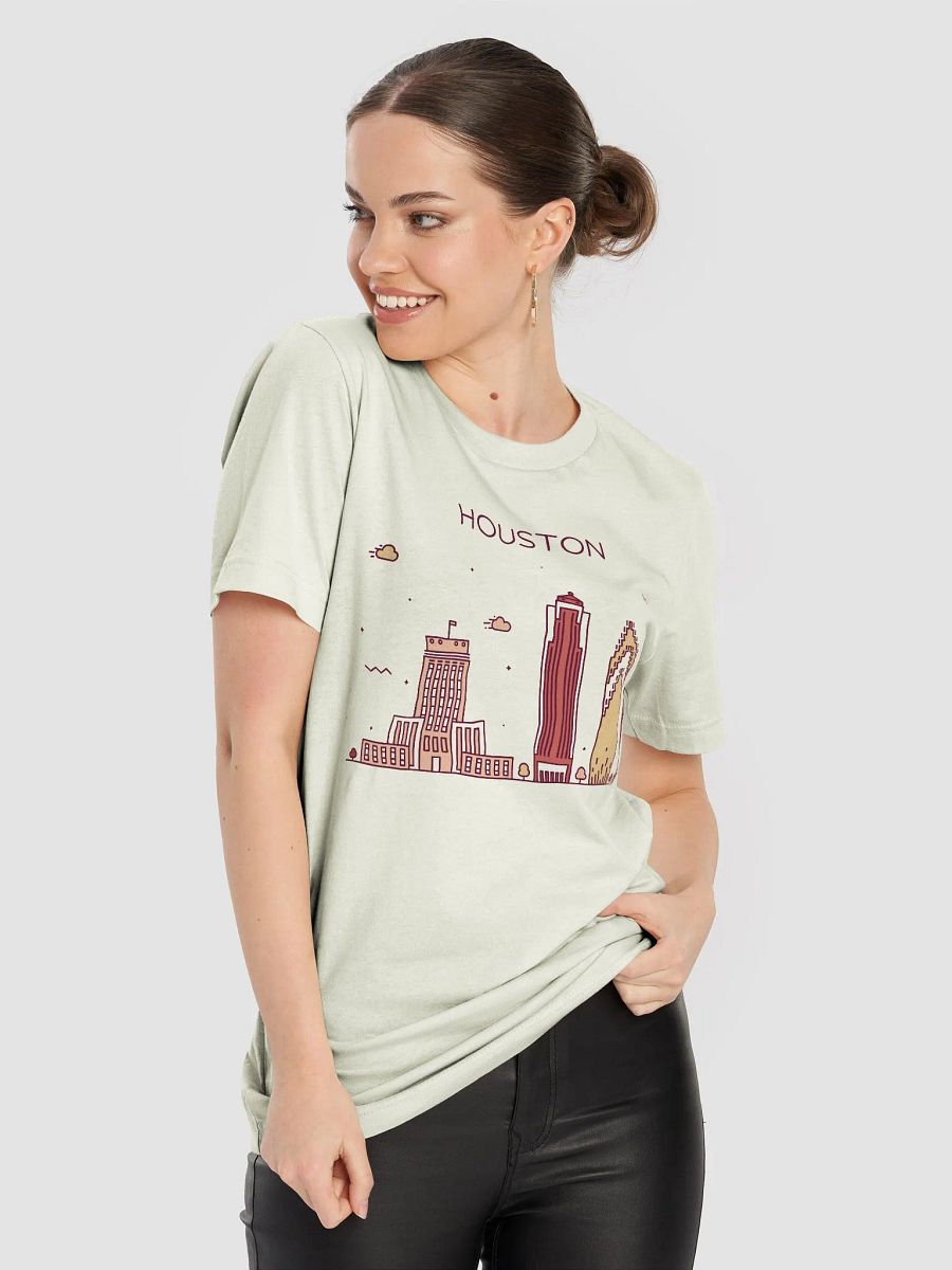 Houston Skyline T-Shirt product image (8)