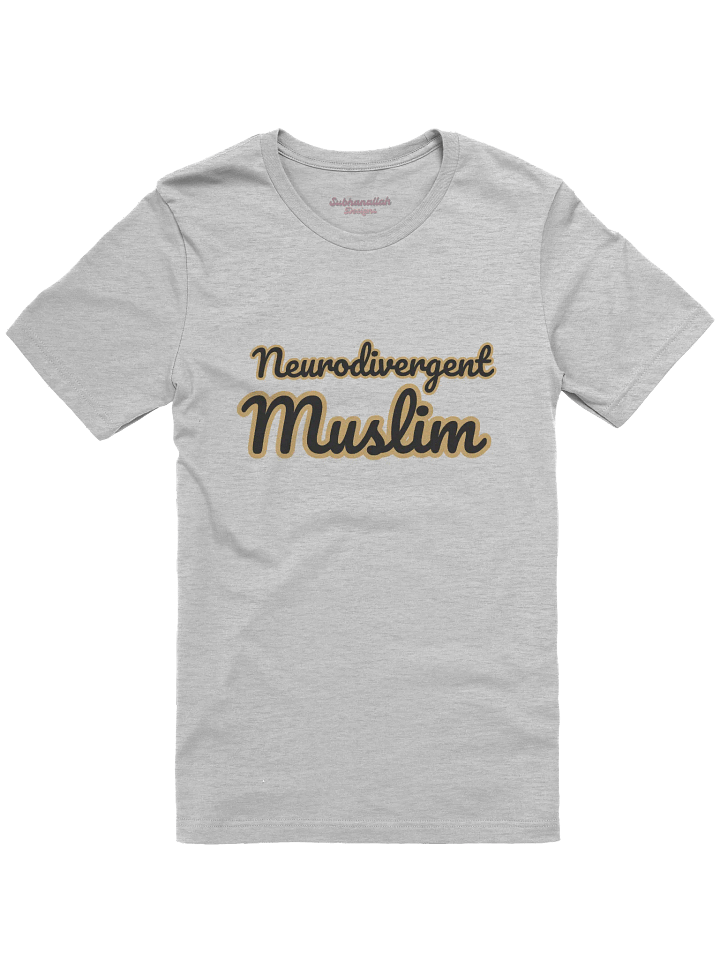 Neurodivergent Muslim T-Shirt - Light product image (2)